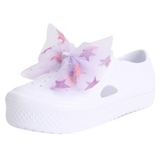 SHOOPEN KIDS 女童絲帶洞洞鞋 VKJC78A03