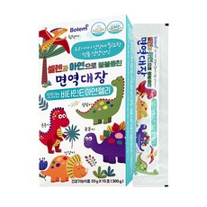 韓國 Botem 維他命E&鋅&硒保健果凍 15條入, 300g, 1盒