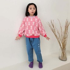 兒童 Yeniwa Dongyi 兔毛針織 T恤