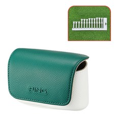 PING 實心球囊 +高爾夫茶, 綠色（球袋）, 1套