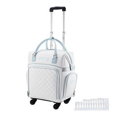 PING 女式 SC Q1 Wheeled 女式波士頓包 + 高爾夫球 T恤, 薄荷（波士頓包）