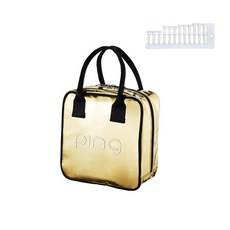 PING W HOT COOLER 保溫袋 + Youngshin Golf Tee, 金子