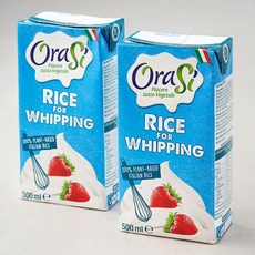 오라시 라이스 휘핑, 500ml, 2개