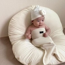 Cherinette 幼童人魚造型蝴蝶包巾 S號