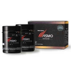 애즈모 흑채 파우더 15g, 2 내츄럴 흑색, 2개