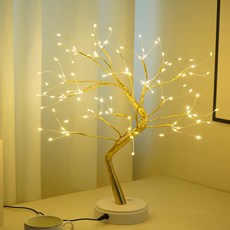 AWESOMELIVE LED 珍珠樹燈, 03 108燈 金色