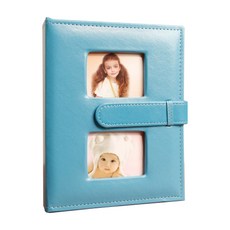 民成公司 皮革相簿 23 x 19 x 5.5 cm, 藍色, 50張