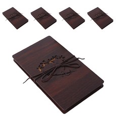 相冊 5入, 棕色愛心, 15張