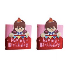 Minsung Company 日記型相簿 2入, 女孩, 80張