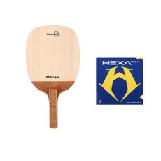 VALUEWIN MACAN桌球拍+HEXA PRO 1桌球拍膠皮, 單品