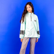 헬로아이 아동용 반집업 스웩 트레이닝 집업티