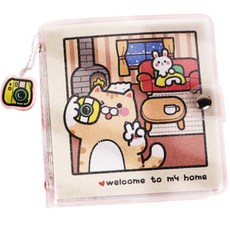 Minsung Company 可愛拍立得相簿 珠光封面 135mm, 25張, 黃色