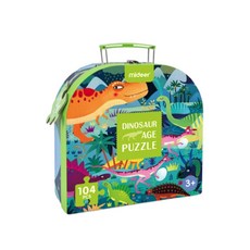 mideer 中型恐龍時代大拼圖, 1個, 104件