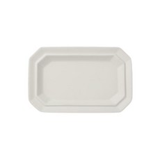 Syracuse CHINA Nature 直八角盤, 白色, 1個