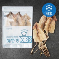 해선생 포항시 인증 잘 마른 구룡포 건조오징어 (냉동), 165g(3미), 1개