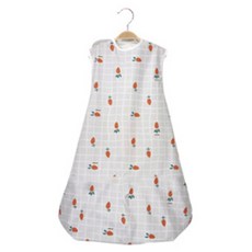 베이비클로 나시 일반형 이유식 턱받이, 당근그레이, 1개입, 1개