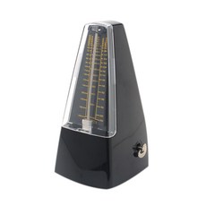 經典發條節拍器, 黑色, 1個