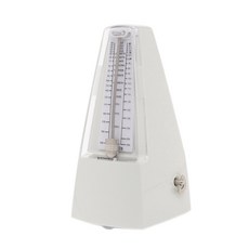 經典發條節拍器, 白色, 1個