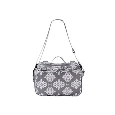 모아글로벌 프리미엄 베이직 유모차 다용도 공간분리 아기 파우치 2, 그레이 브리티시, 1개