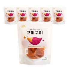 Komigumi 造型地瓜乾, 6包, 70g