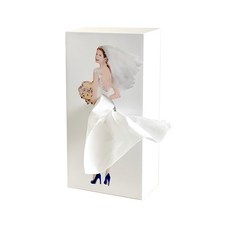 Abode 好萊塢面紙盒, 1個, 婚紗白
