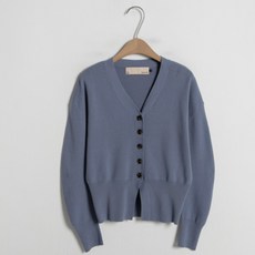 아틀리에나인 여성용 데일리 브이넥 니트 가디건 R-CD-1823
