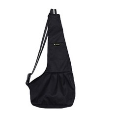 Yeonghwa International 狗狗斜肩背袋, 黑色