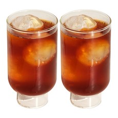 浪漫耐熱玻璃高球杯 470ml, 2個