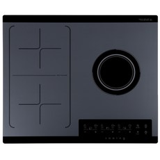 쿠잉전자 하이브리드 인덕션 전기레인지 3구 방문설치, EC-3DB, 빌트인