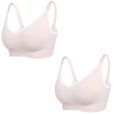 一體型夾式哺乳內衣 2入