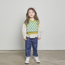 Choco.el 童款菱格針織背心 CUC01KT111