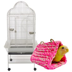 로라펫 아이딜 버드 하우스 + 수제 포치, 1세트