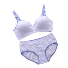 WBB 簡約素色哺乳內衣褲組 WBO524