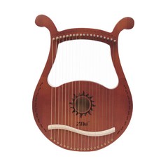 Tree 19音階迷你豎琴, 棕色