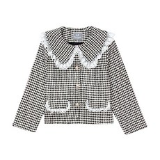 Petit enfant 女童款PC彈性粗花呢夾克 PCV11GJK86