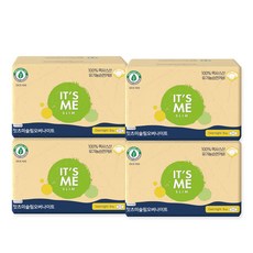 잇츠미 유기농 순면커버 슬림 생리대 날개형, 8개입, 4개, 오버나이트