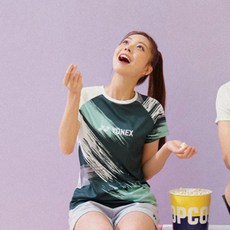 YONEX 女式遊戲服短袖 T恤 221TS032F