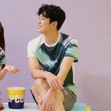 YONEX 男士遊戲服短袖 T恤 221TS031M