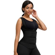 可調式雙拉鍊緊身束腰