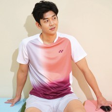 YONEX 男士遊戲服短袖 T恤 221TS005M
