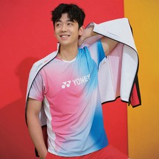 YONEX 男士遊戲服短袖 T恤 221TS015M