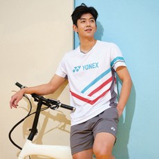 요넥스 남성용 게임웨어 반팔 티셔츠 221TS001M