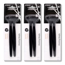 Medichit竹炭刷 舌頭刮板 黑色 2入, 80克, 3個