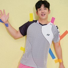 YONEX 男士遊戲服短袖 T恤 221TS025M