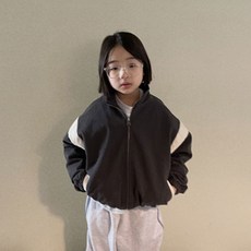 童款立領復古外套