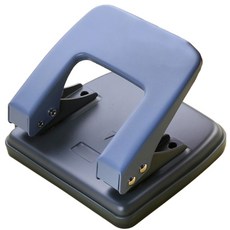 deLi Medicit辦公文具手動2孔打孔機, 隨機出貨, 1個