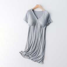 Market Reve 孕婦羅紋短袖連身裙