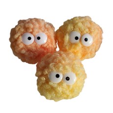 Bidan Gil兒童款毛絨鞋子配件裝飾3件組