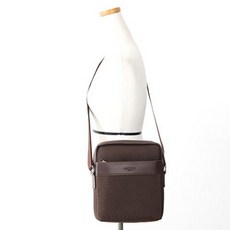 CAPACCI 男款休閒斜肩包 G806-2, 棕色