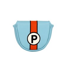 INGGI Skyline 槌型高爾夫推桿套, 天空藍 + 橘色